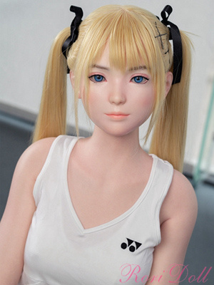 星咲良子 かわいい顔金髪シリコン製ラブドール