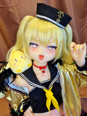 2次元コスプレ金髪アニメラブドール