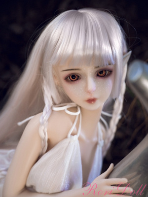 可愛いエルフリアルドールシリコン製ミニドール