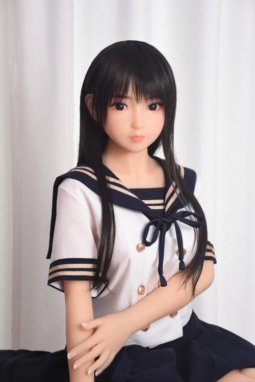 130cm #C46ヘッド TPEリアルドール キュートな女の子 AXBDOLL